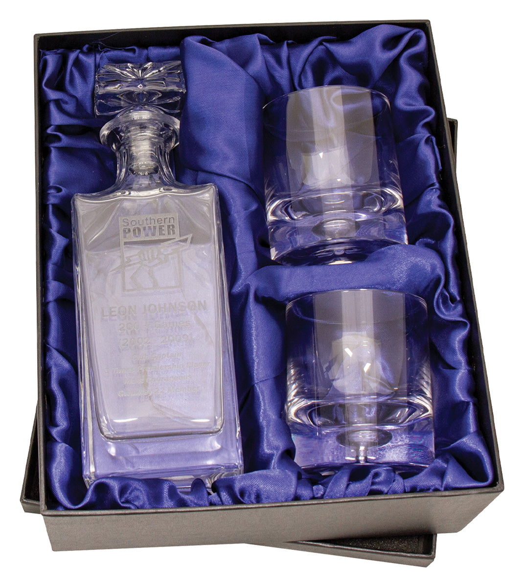 Whiskey Glasses & Box