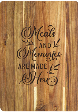 Acacia Cutting/ Serving Board โ Extra Thick