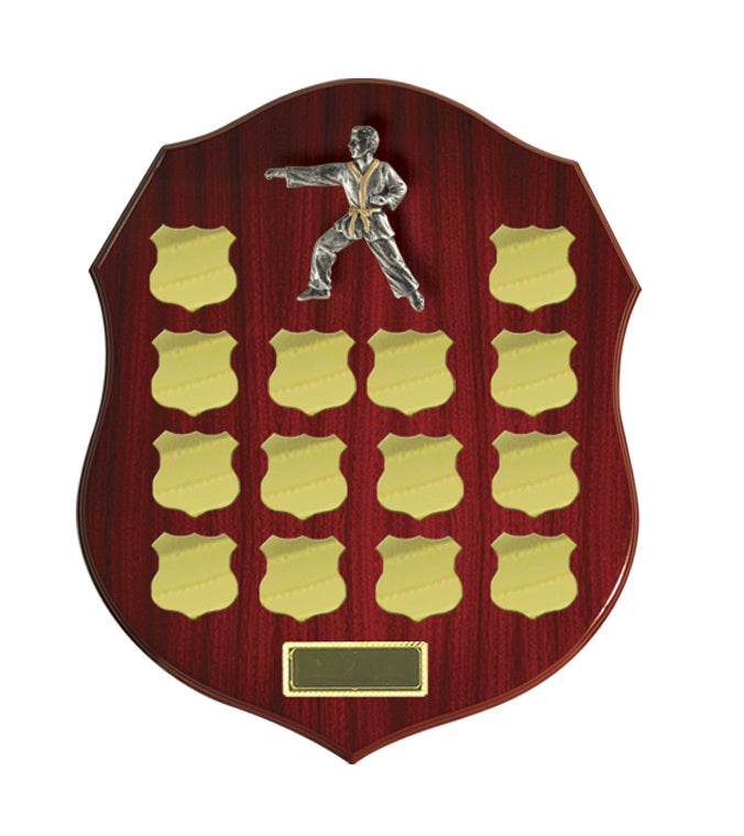 Shield Plaque (Judo) Available for all sports
