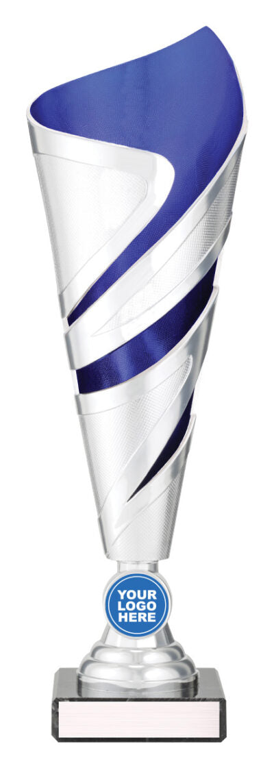 Cyclone Cup Silver / Blue