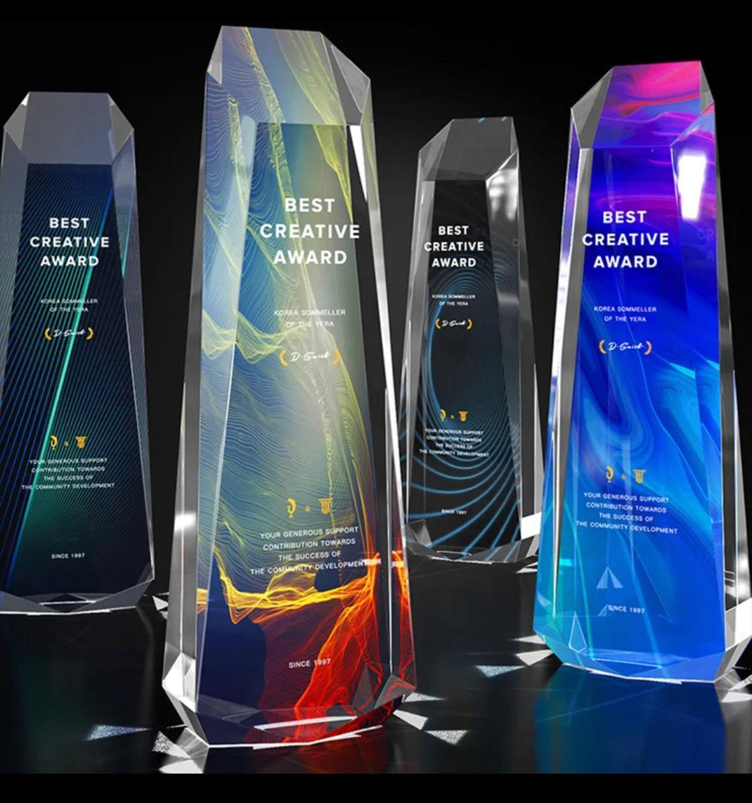 Corporate Color Print Excellence Awards | 3D Crystal Tag – 3D Crystal TAG