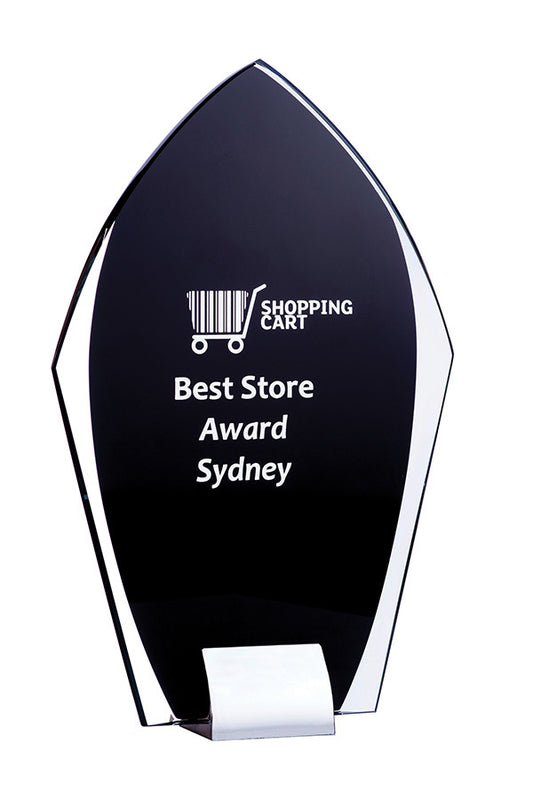 Black Onyx - Glass Flame Corporate Award