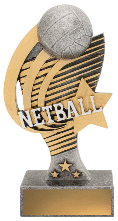 Netball Coda – 3D Crystal TAG
